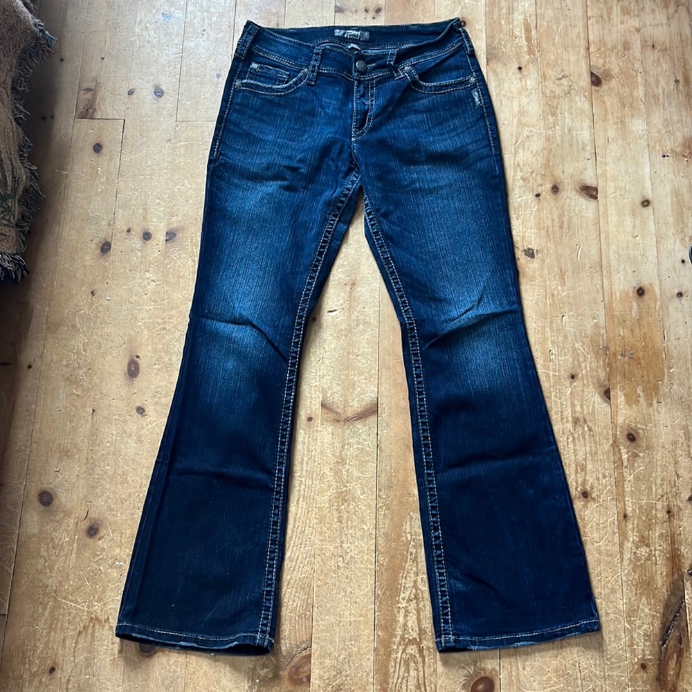 Silver Suki Mid Rise Bootcut